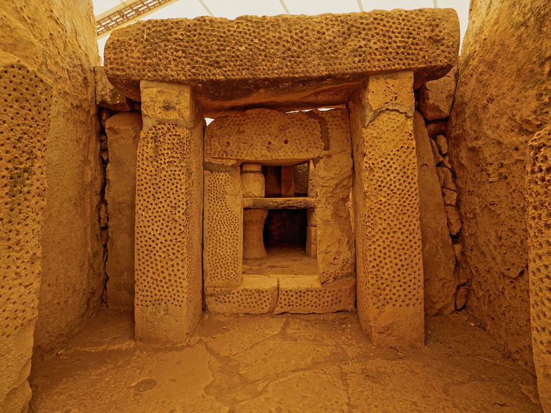 Mnajdra, Megalithic Temple
        